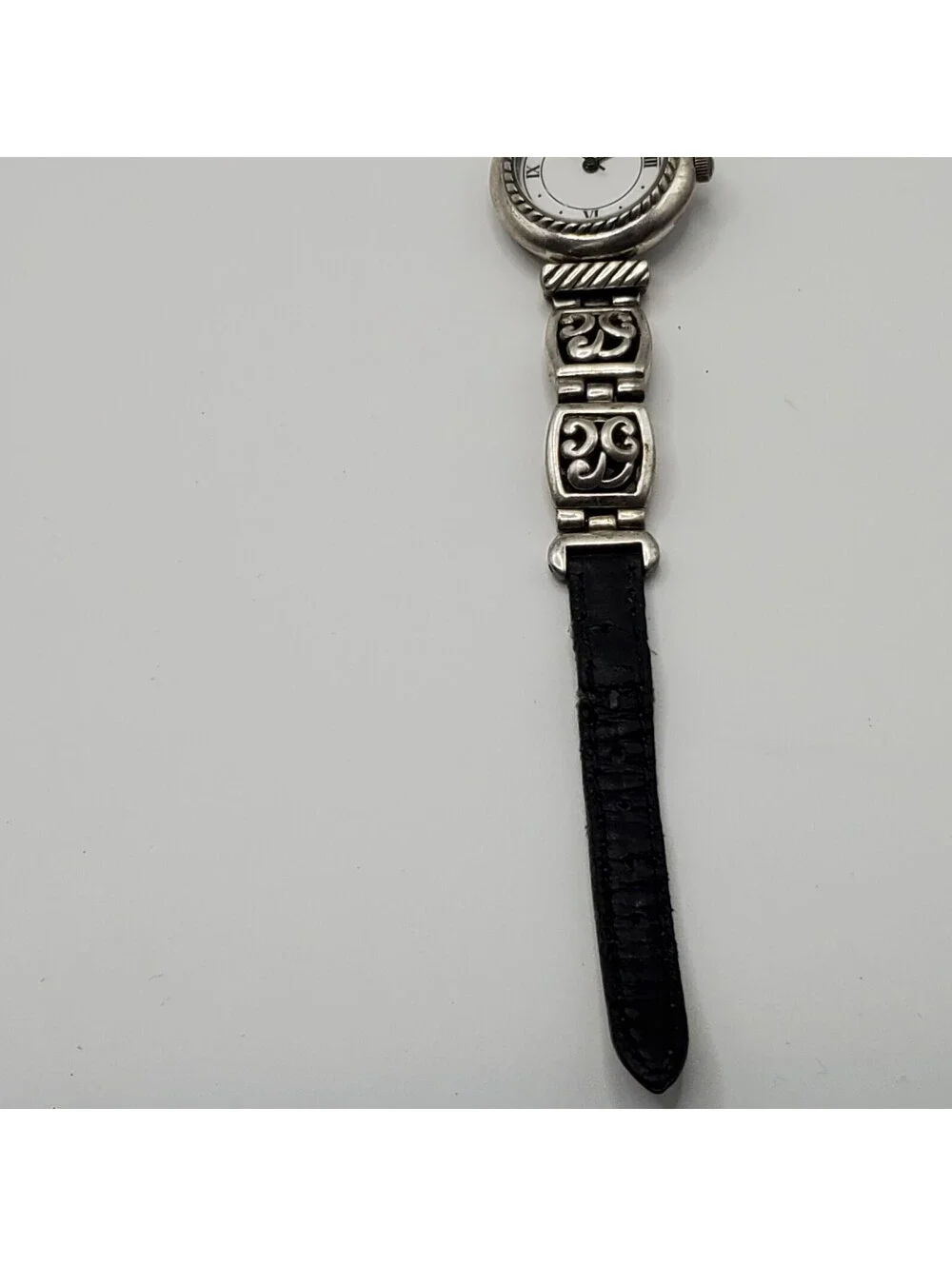 Brighton Camden Womens Watch 24MM Reversible Brown Black Bands New Battery